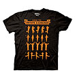 Arrested Development How to Imitate a Chicken Black T-Shirt